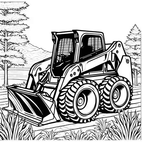 skid steer printable|skid steer loader images.